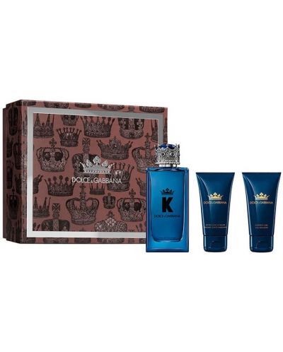 Dolce & Gabbana Σετ K - Eau de Parfum, Αφρόλουτρο και aftershave balm, 100 + 2 x 50 ml - 1