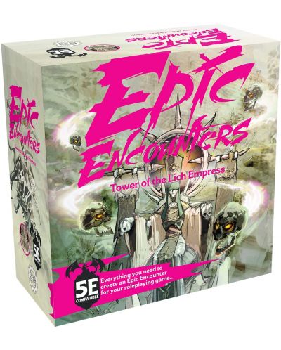 Παράρτημα για παιχνίδι ρόλων Epic Encounters: Tower of the Lich Empress (D&D 5e compatible) - 1