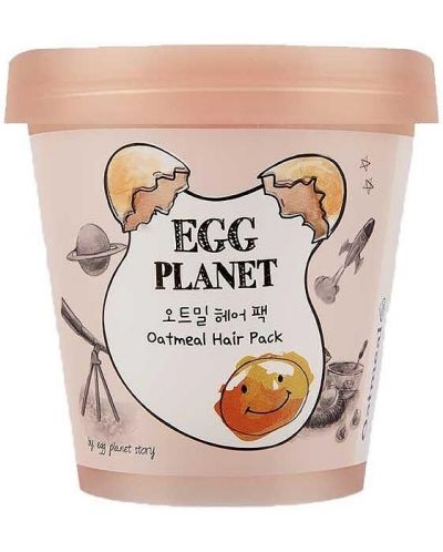 Doori Egg Planet Μάσκα πρωτεΐνης με βρώμη, 200 ml - 1