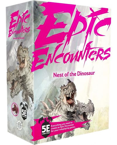 Παράρτημα για παιχνίδι ρόλων Epic Encounters: Nest of the Dinosaur (D§D 5e compatible) - 1