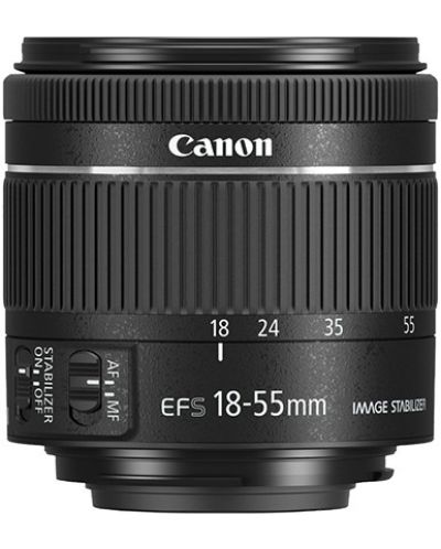 Φωτογραφική μηχανή  DSLR  Canon - EOS 250D, EF-S 18-55mm ST, μαύρο   - 3