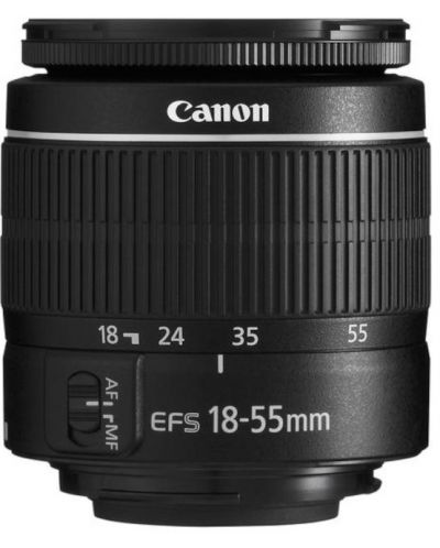 Φωτογραφική μηχανή DSLR  Canon - EOS 4000D, EF-S18-55mm, SB130,μαύρο - 8