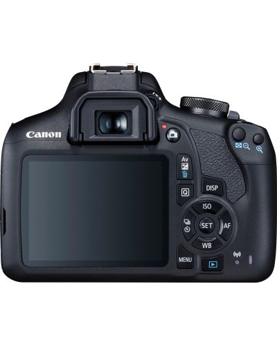 Φωτογραφική μηχανή DSLR Canon - EOS 2000D, EF-S 18-55mm, EF 50mm, μαύρο - 3