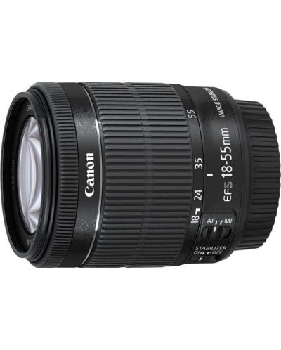 Φωτογραφική μηχανή DSLR Canon - EOS 850D + φακό EF-S 18-55mm,μαύρο   - 3