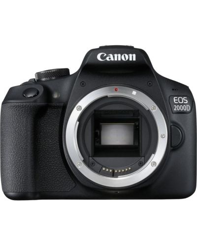 Φωτογραφική μηχανή DSLR Canon - EOS 2000D, EF-S18-55mm, EF75-300mm, μαύρο - 9