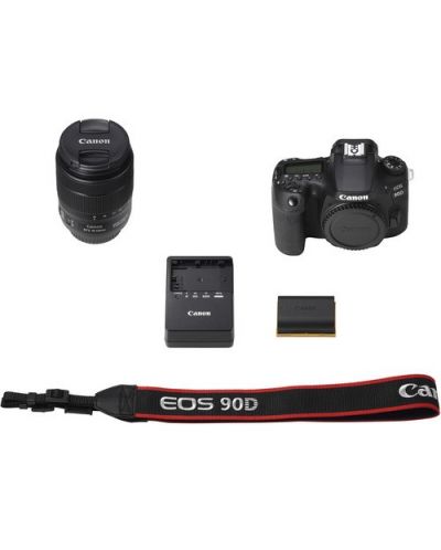 Φωτογραφική Μηχανή  DSLR Canon - EOS 90D, EF-S 18-135mm IS Nano, μαύρο  - 7