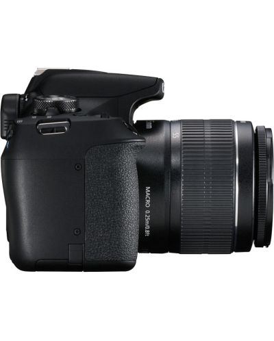Φωτογραφική μηχανή DSLR Canon - EOS 2000D, EF-S18-55mm, EF75-300mm, μαύρο - 7