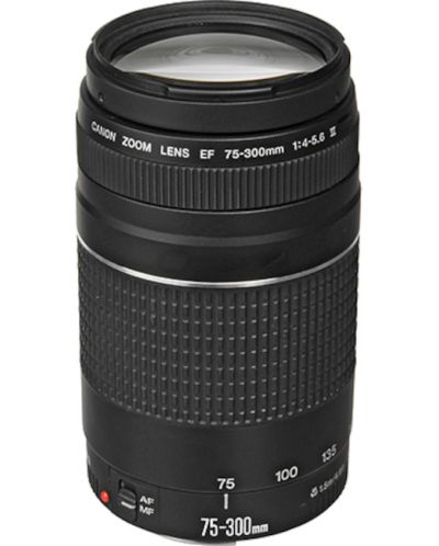 Φωτογραφική μηχανή DSLR Canon - EOS 2000D, EF-S18-55mm, EF75-300mm, μαύρο - 3