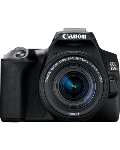 Φωτογραφική μηχανή  DSLR  Canon - EOS 250D, EF-S 18-55mm ST, μαύρο   - 1