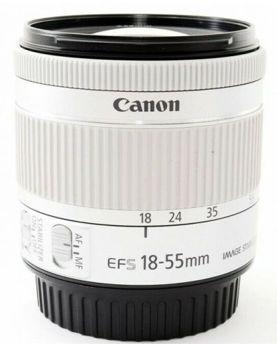 Φωτογραφική μηχανή DSLR  Canon - EOS 250D, EF-S 18-55mm ST,λευκό - 4