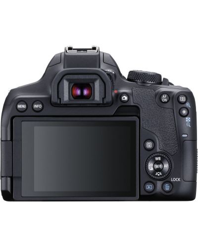 Φωτογραφική μηχανή DSLR Canon - EOS 850D + φακό EF-S 18-55mm,μαύρο   - 5