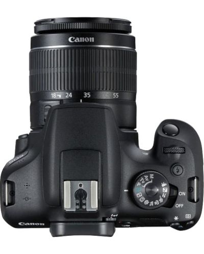 Φωτογραφική μηχανή DSLR  Canon EOS 2000D, EF-S 18-55mm, μαύρο - 6
