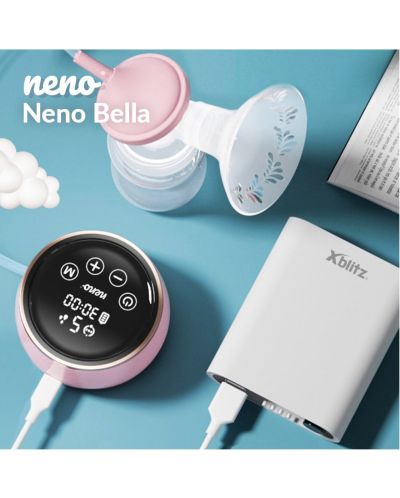 Διπλό hλεκτρική αντλία μητρικού γάλακτος Neno - Bella Twin - 9