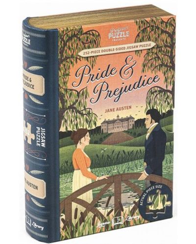 Παζλ διπλής όψης Professor Puzzle  252 κομμάτια-Pride and Prejudice - 1