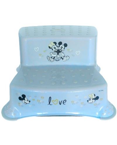 Lorelli διπλό σκαλοπάτι μπάνιου - Mickey Love, γαλάζιο - 2