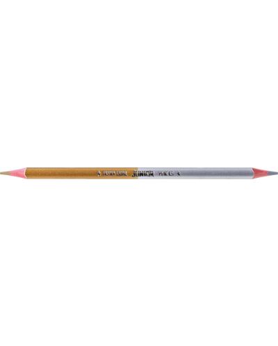 Χρωματιστά μολύβια διπλής όψης Junior - Ultra Dual, 12 τεμαχίων - 2