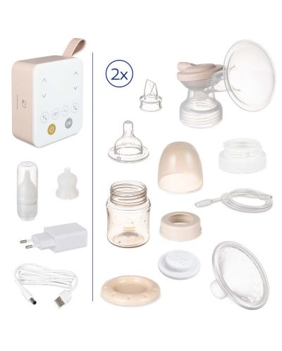 Διπλό hλεκτρική αντλία μητρικού γάλακτος Canpol babies - ExpressCare - 2