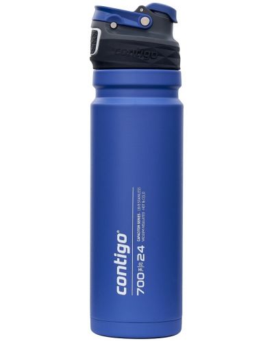 Μπουκάλι Contigo - Free Flow, Autoseal, 700 ml, Blue Corn - 4