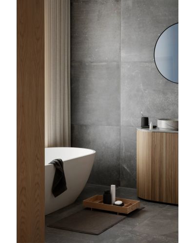 Χαλάκι μπάνιου διπλής όψης Blomus - Twin, 60 x 100 cm, γραφίτης - 2
