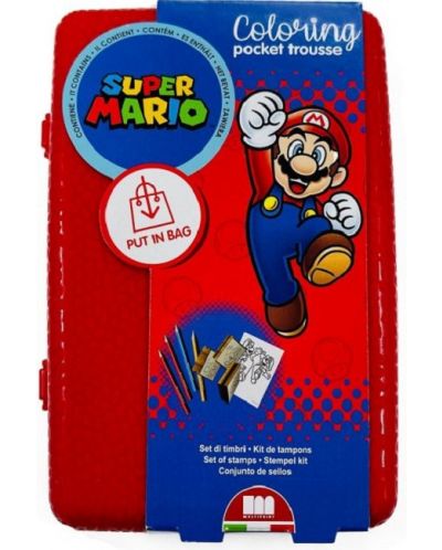 Σετ ζωγραφικής τσέπης Uwear - Super Mario - 1