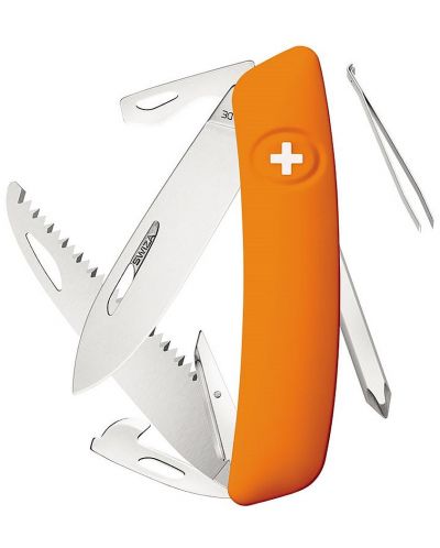 Μαχαίρι τσέπης Swiza - D06, πορτοκαλί - 1