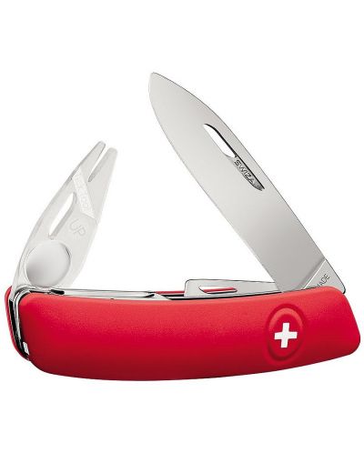 Μαχαίρι τσέπης Swiza - TT03, κόκκινο, με τσιμπούρι εργαλείο - 3