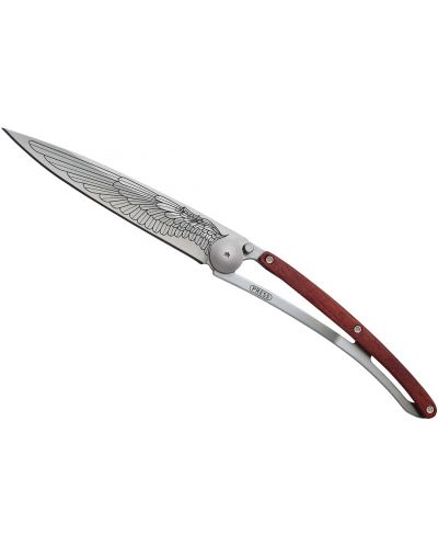 Μαχαίρι τσέπης Deejo - Coral Wood-Wing, 37 g - 2