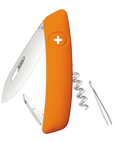 Μαχαίρι τσέπης Swiza - D01, πορτοκαλί - 1