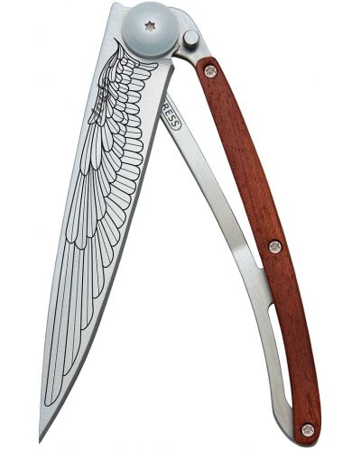 Μαχαίρι τσέπης Deejo - Coral Wood-Wing, 37 g - 1
