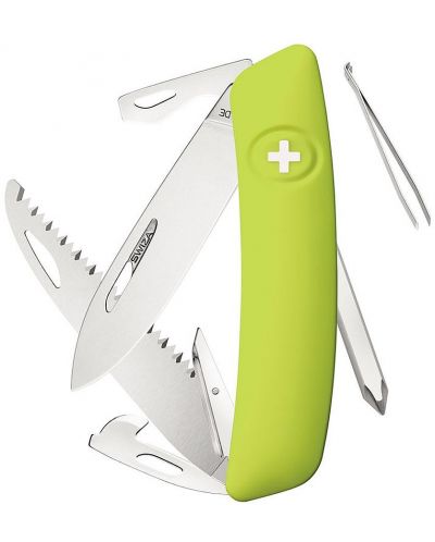 Μαχαίρι τσέπης Swiza - D06, ανοιχτό πράσινο - 1