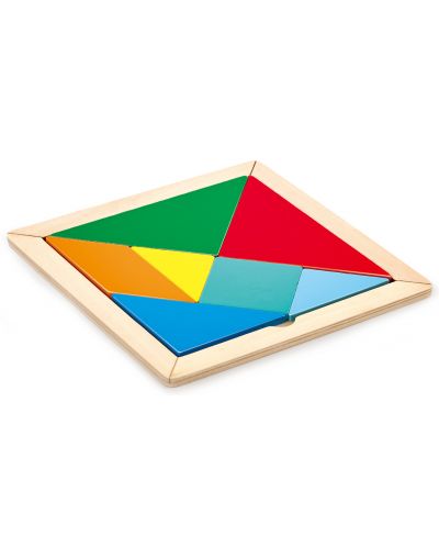 Παιδικό παιχνίδι Hape - Tangram, από ξύλο - 2