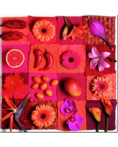 Παζλ Educa 3 x 500 κομμάτια - Εξωτικά λουλούδια και φρούτα - 4