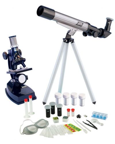 Εκπαιδευτικό σετ Edu Toys - Αστρονομικό τηλεσκόπιο και μικροσκόπιο - 1