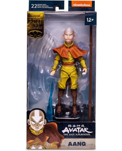 Φιγούρα δράσης McFarlane Animation: Avatar: The Last Airbender - Aang (Avatar State) (Gold Label), 18 εκ - 4