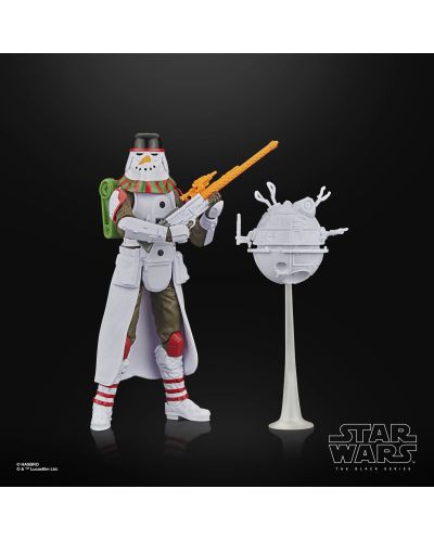 Φιγούρα δράσης Hasbro Movies: Star Wars - Snowtrooper (Black Series) (Holiday Edition), 15 cm - 3
