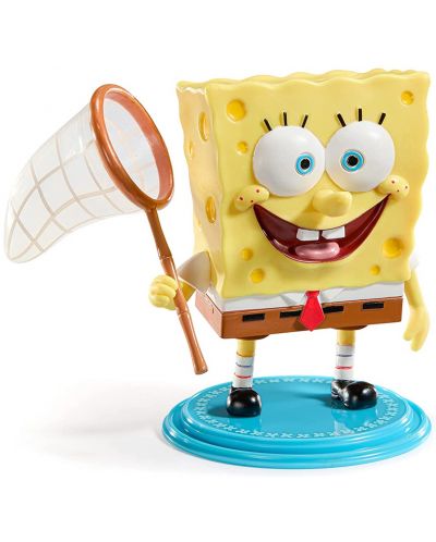 Φιγούρες δράσης The Noble Collection Animation: SpongeBob - SpongeBob SquarePants (Bendyfig), 12 εκ - 4
