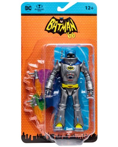 Φιγούρες δράσης McFarlane DC Comics: Batman - Robot Batman (Batman '66 Comic) (DC Retro), 15 cm - 9
