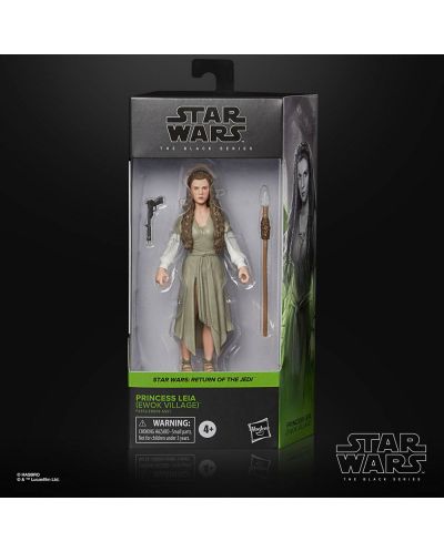 Φιγούρα δράσης Hasbro Movies: Star Wars - Princess Leia (Ewok Village) (Black Series), 15 cm - 8