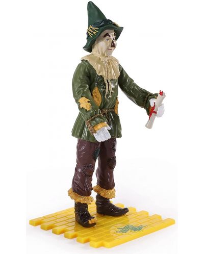 Φιγούρα δράσης The Noble Collection Movies: The Wizard of Oz - Scarecrow (Bendyfigs), 19 cm - 4