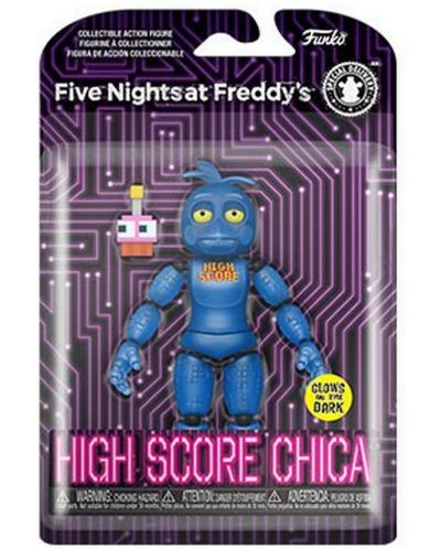 Φιγούρα δράσης Funko Games: Five Nights at Freddy's - High Score Chica (Glows in the Dark), 13 εκ - 2
