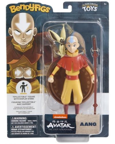 Φιγούρες δράσης The Noble Collection Animation: Avatar: The Last Airbender - Aang (Bendyfig), 18 εκ - 7