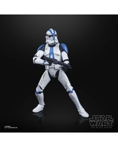Φιγούρα δράσης Hasbro Movies: Star Wars - 501st Legion Clone Trooper (Black Series), 15 cm - 3