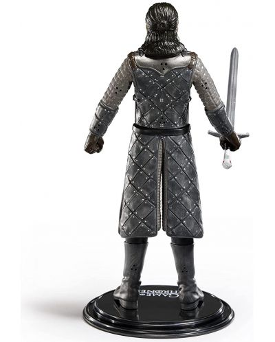 Φιγούρα δράσης The Noble Collection Television: Game of Thrones - Jon Snow (Bendyfigs), 18 cm - 6