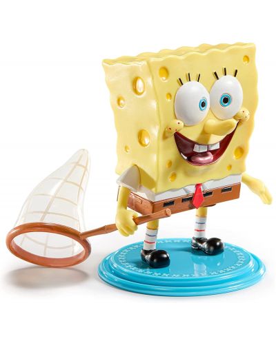 Φιγούρες δράσης The Noble Collection Animation: SpongeBob - SpongeBob SquarePants (Bendyfig), 12 εκ - 2