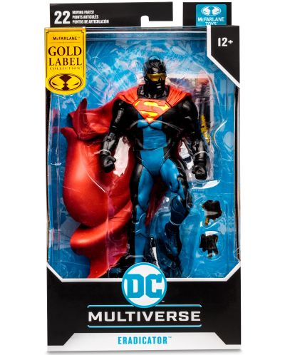 Φιγούρες δράσης McFarlane DC Comics: Multiverse - Eradicator (Shock Wave) (Gold Label), 18 εκ - 8