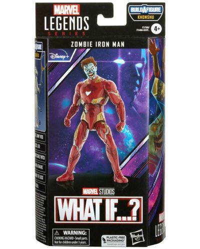 Φιγούρα δράσης Hasbro Marvel: What If - Zombie Iron Man (Marvel Legends), 15 cm - 5