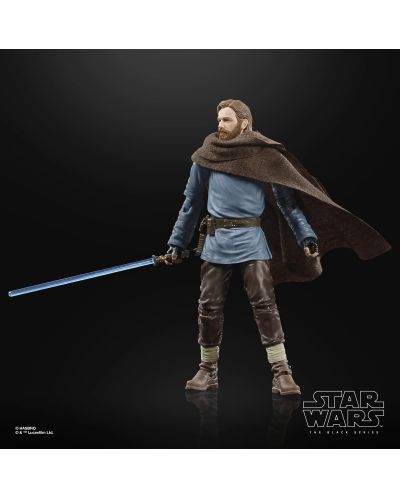 Φιγούρα δράσης Hasbro Movies: Star Wars - Obi-Wan Kenobi (Tibidon Station) (Black Series), 15 cm - 6