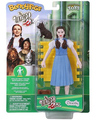 Φιγούρα δράσης The Noble Collection Movies: The Wizard of Oz - Dorothy (Bendyfigs), 19 cm	 - 7