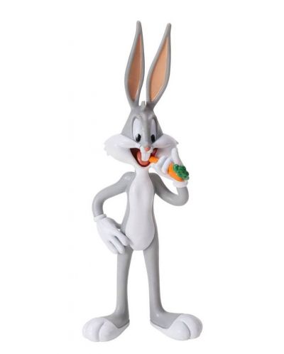 Φιγούρα δράσης The Noble Collection Animation: Looney Tunes - Bugs Bunny (Bendyfigs), 14 εκ - 1