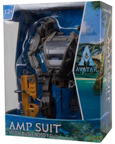 Φιγούρα δράσης McFarlane Movies: Avatar - Amp Suit (with Bush Boss FD-11), 30 cm - 10